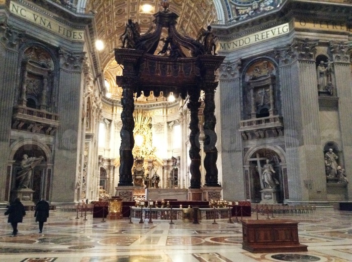 St Peter's Basilica's main altar